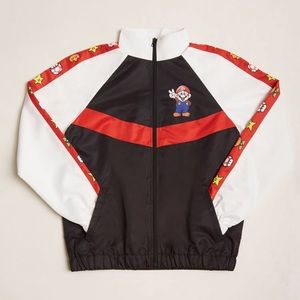 Forever 21 Super Mario Windbreaker Jacket Medium